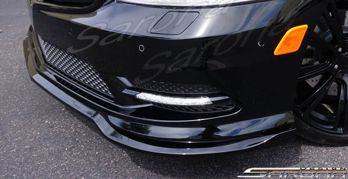 Custom Mercedes S Class  Sedan Front Lip/Splitter (2010 - 2013) - $490.00 (Part #MB-039-FA)